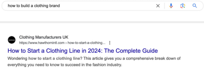 How to start a clothing brand meta description
