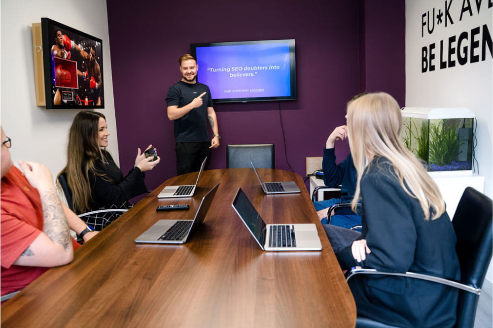 Quirky Digital mission meeting
