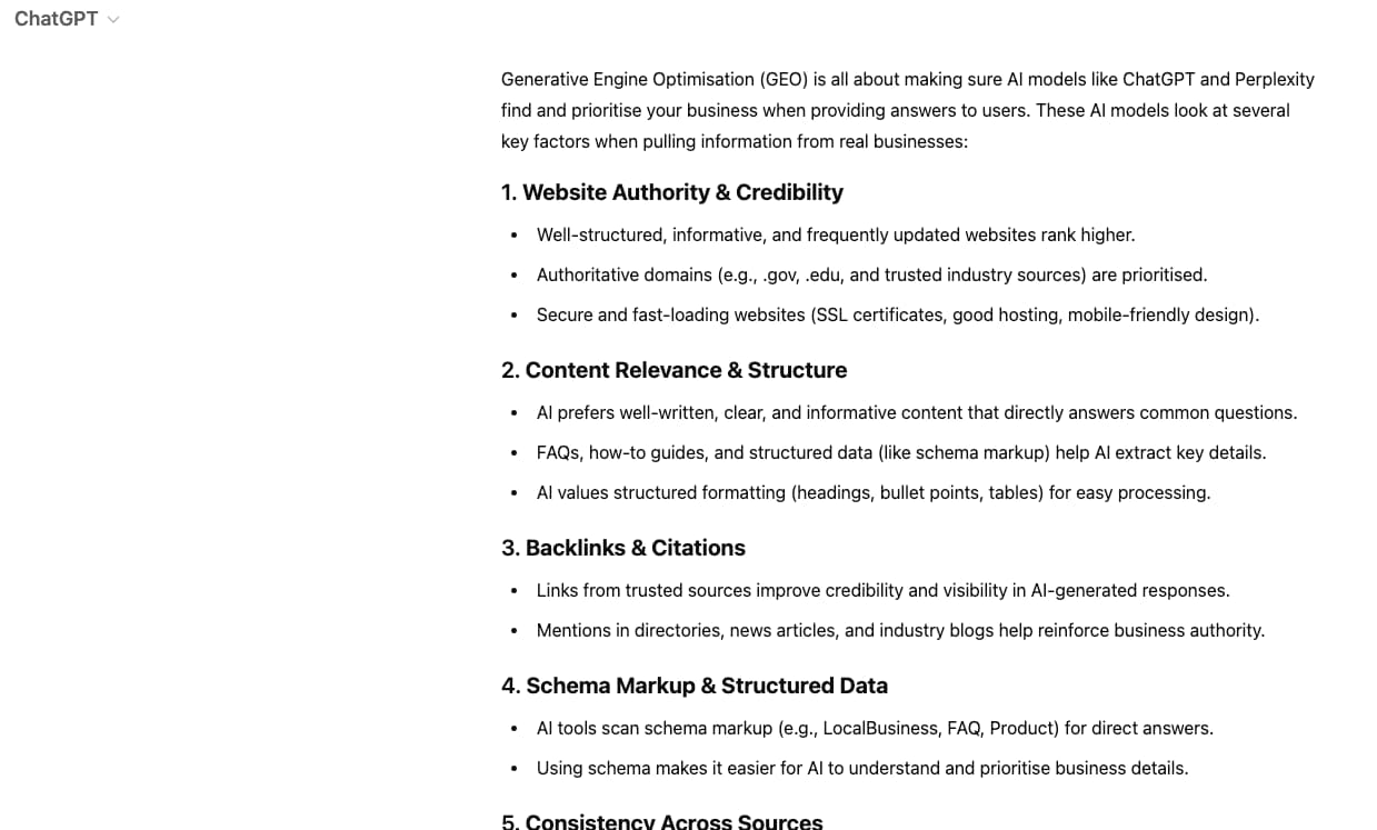 How to feature on AI platforms