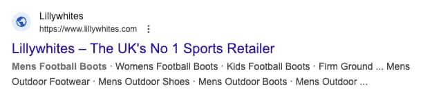 Bad schema markup